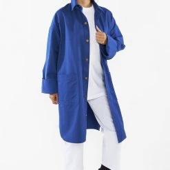 Los Angeles Apparel Women's RTWL12 - Twill Mid Length Lab Coat
