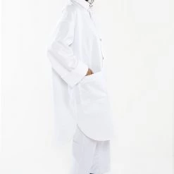 Los Angeles Apparel Women's RTWL12 - Twill Mid Length Lab Coat