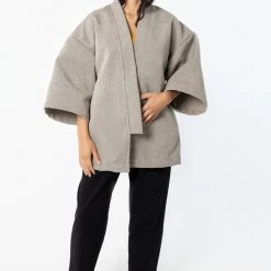Los Angeles Apparel RUPH01 - Jacquard Kimono Jacket 22 Los Angeles Apparel RUPH01 - Jacquard Kimono Jacket