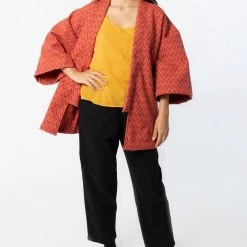 Los Angeles Apparel RUPH01 - Jacquard Kimono Jacket 28 Los Angeles Apparel RUPH01 - Jacquard Kimono Jacket