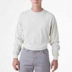 Los Angeles Apparel Men's 1406GD - Long Sleeve Garment Dye Mockneck T-Shirt