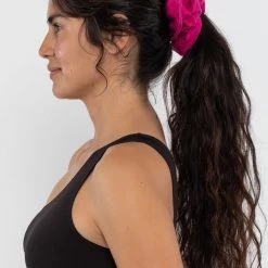 Los Angeles Apparel SCRUNCH03 - Maxi Linen Scrunchie