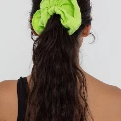 Los Angeles Apparel SCRUNCH03 - Maxi Linen Scrunchie