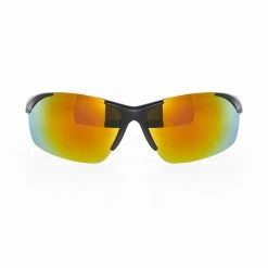 Los Angeles Apparel Women's SGECLIPS - Eclipse Unisex Sport Sunglasses
