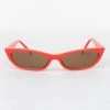 Los Angeles Apparel SGSKCAT - Katya Skinny Cat Eye Sunglasses Women's