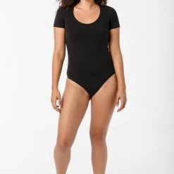 Los Angeles Apparel B115CFS - Short Sleeve Bodysuit Women's