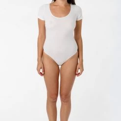 Los Angeles Apparel B115CFS - Short Sleeve Bodysuit Women's
