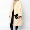 Los Angeles Apparel SHR312 - The Oversized Sherpa Wrap Coat Women's 2 Los Angeles Apparel SHR312 - The Oversized Sherpa Wrap Coat Women's
