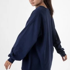 Los Angeles Apparel 1406GD Mix - Long Sleeve Garment Dye Mockneck T-Shirt