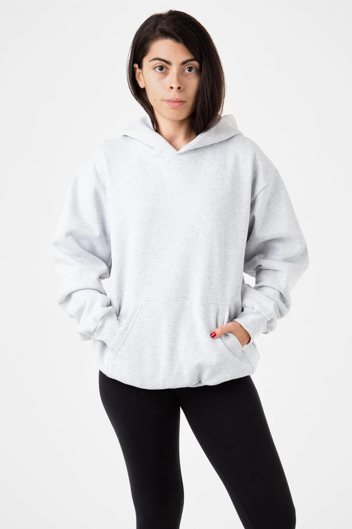 Los Angeles Apparel Women's HF-09 Unisex - 14oz. Heavy Fleece Hooded Pullover Sweatshirt 3 Los Angeles Apparel Women's HF-09 Unisex - 14oz. Heavy Fleece Hooded Pullover Sweatshirt