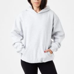 Los Angeles Apparel Unisex HF-09 Mix - 14oz. Heavy Fleece Hooded Pullover Sweatshirt