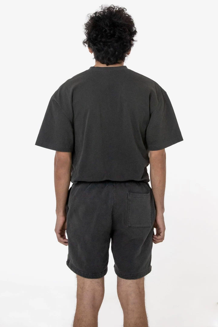 Los Angeles Apparel Men's HF02GD Mix - Garment Dye 14oz. Heavy Fleece Mid-Length Short 8 Los Angeles Apparel Men's HF02GD Mix - Garment Dye 14oz. Heavy Fleece Mid-Length Short