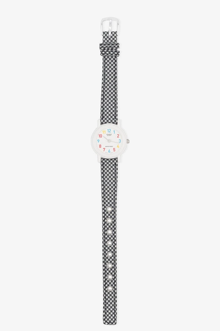 Los Angeles Apparel WCHABDF - Casio Women's Houndstooth Band Watch 3 Los Angeles Apparel WCHABDF - Casio Women's Houndstooth Band Watch