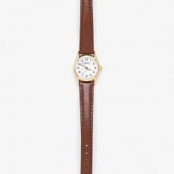 Los Angeles Apparel WCHAMEOW - Casio Women's Cat Leather Watch