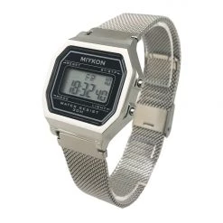 Los Angeles Apparel WCHDM60 - Miykon Men’s Mesh Band Watch