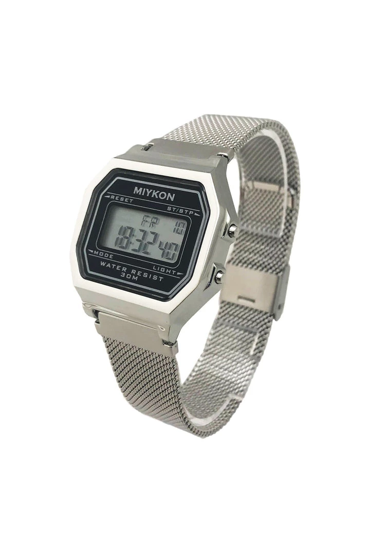 Los Angeles Apparel WCHDM60 - Miykon Men’s Mesh Band Watch 3 Los Angeles Apparel WCHDM60 - Miykon Men’s Mesh Band Watch