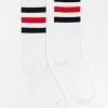 Los Angeles Apparel CALFSOCK - Unisex 3-Stripe Calf Sock Women's