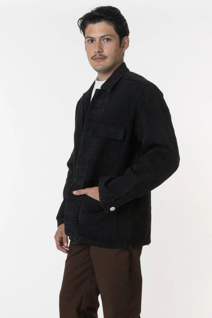 Los Angeles Apparel Workwear RDC400GD - 13 Oz. Canvas Military Jacket 8 Los Angeles Apparel Workwear RDC400GD - 13 Oz. Canvas Military Jacket