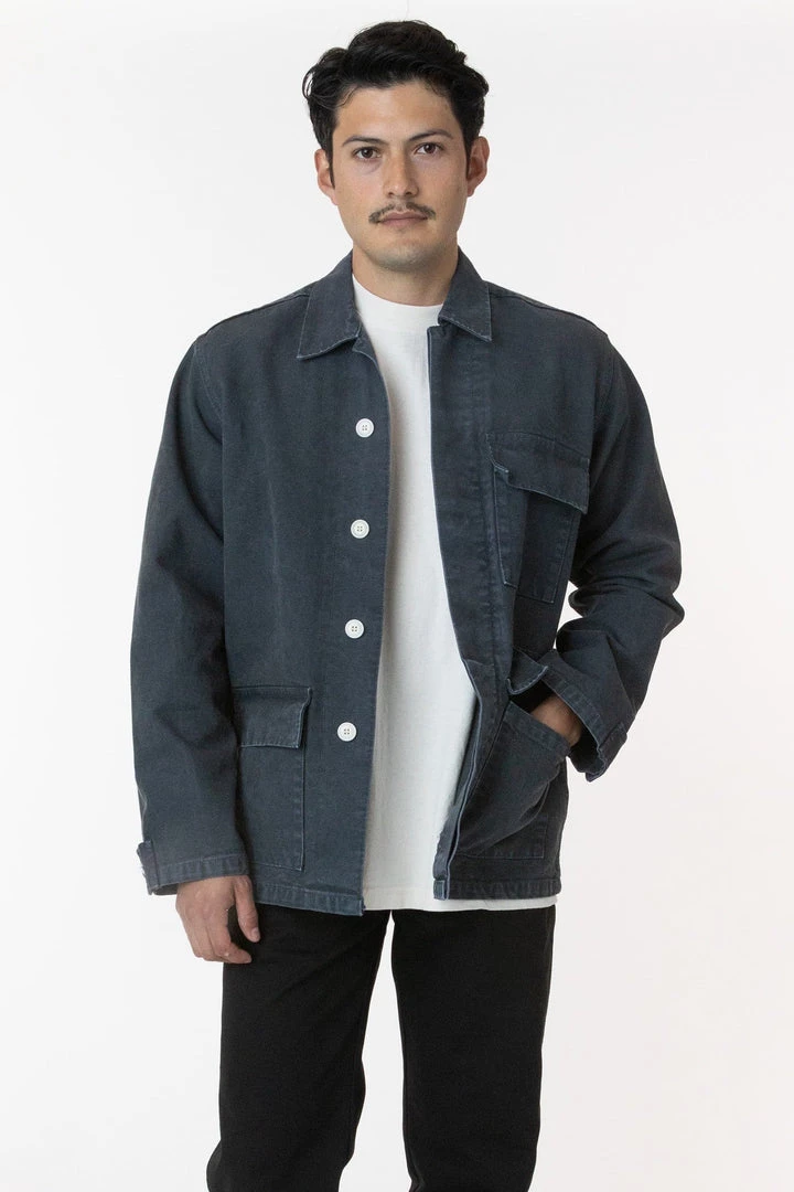 Los Angeles Apparel Workwear RDC400GD - 13 Oz. Canvas Military Jacket 6 Los Angeles Apparel Workwear RDC400GD - 13 Oz. Canvas Military Jacket