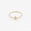 Los Angeles Apparel ALPHRNG - Alphabet Ring Women's