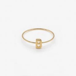 Los Angeles Apparel ALPHRNG - Alphabet Ring Women's