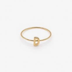 Los Angeles Apparel ALPHRNG - Alphabet Ring Women's