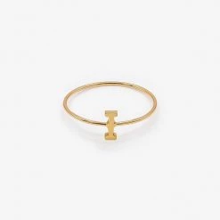 Los Angeles Apparel ALPHRNG - Alphabet Ring Women's