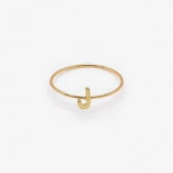 Los Angeles Apparel ALPHRNG - Alphabet Ring Women's