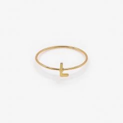Los Angeles Apparel ALPHRNG - Alphabet Ring Women's