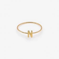 Los Angeles Apparel ALPHRNG - Alphabet Ring Women's