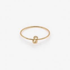 Los Angeles Apparel ALPHRNG - Alphabet Ring Women's