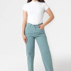 Los Angeles Apparel RBDW01GD - Garment Dye Women's Relaxed Fit Bull Denim Jean