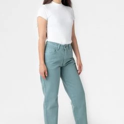 Los Angeles Apparel RBDW01GD - Garment Dye Women's Relaxed Fit Bull Denim Jean