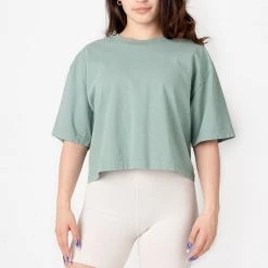 Los Angeles Apparel Women's 1820GD - Oversized Crop Tee