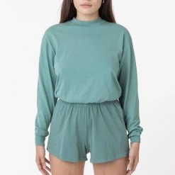 Los Angeles Apparel Women's 1214GD - Heavy Jersey Garment Dye Short Shorts