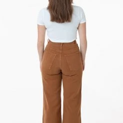 Los Angeles Apparel RBDW09GD - High Waisted Wide Leg Jean Women's 19 Los Angeles Apparel RBDW09GD - High Waisted Wide Leg Jean Women's