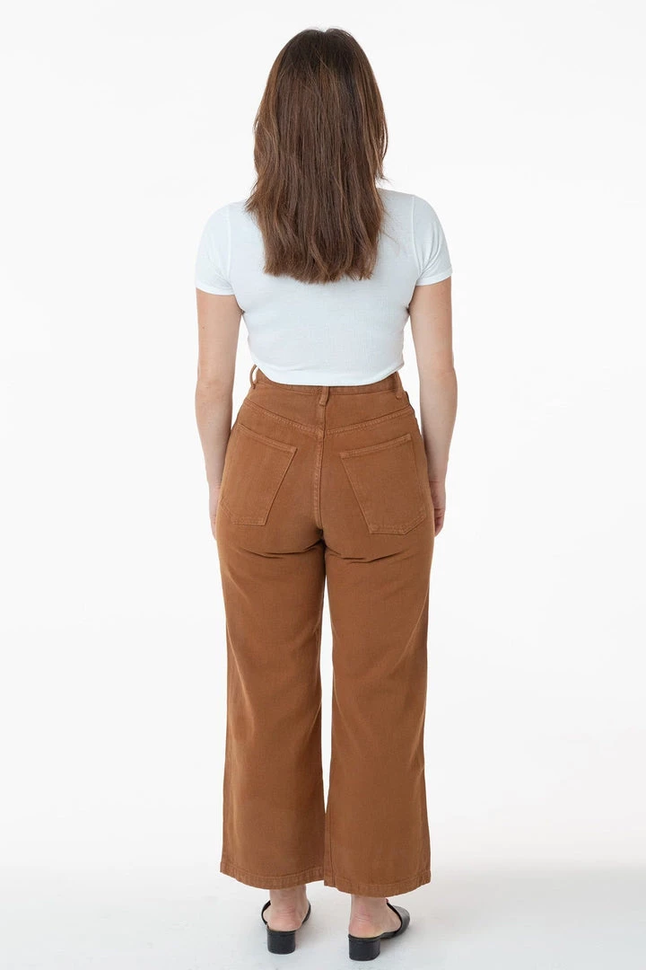 Los Angeles Apparel RBDW09GD - High Waisted Wide Leg Jean Women's 11 Los Angeles Apparel RBDW09GD - High Waisted Wide Leg Jean Women's