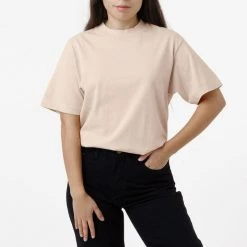 Los Angeles Apparel 1801GD Unisex - 6.5oz Garment Dye Pastel Crew Neck T-Shirt Women's