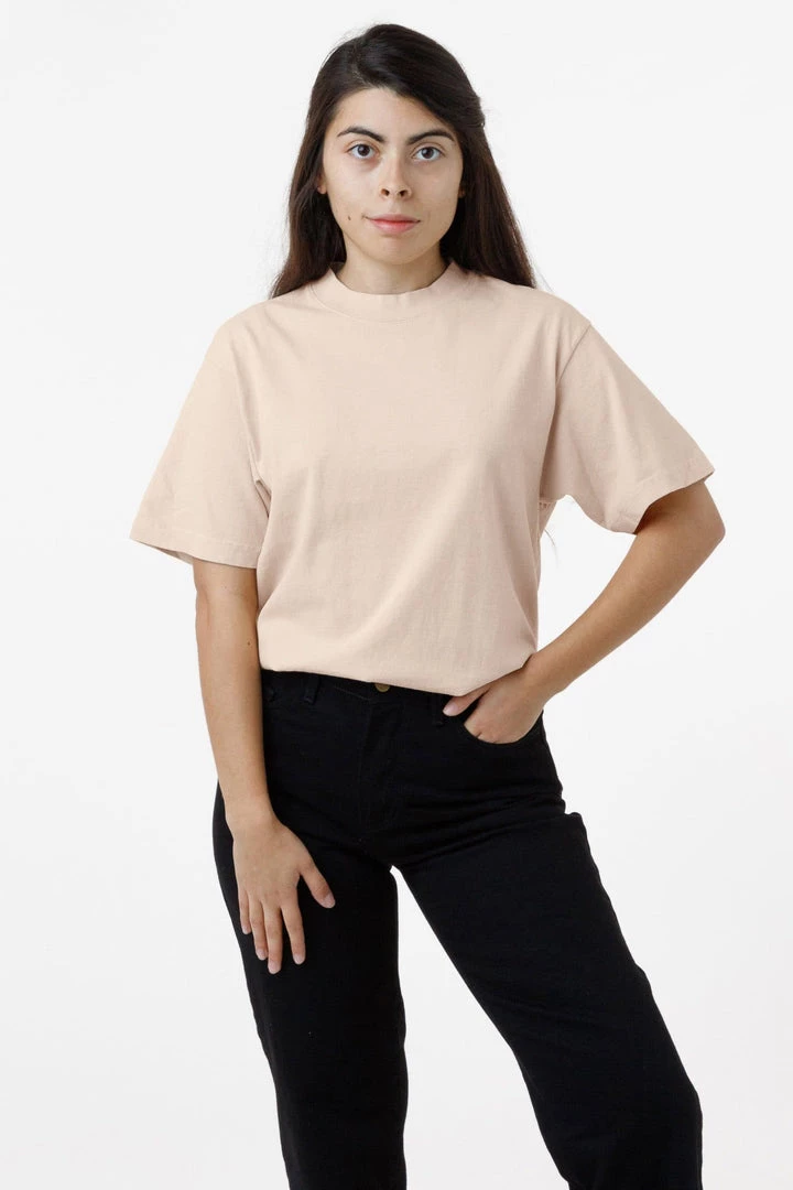 Los Angeles Apparel Women's 1801GD Mix - 6.5oz Garment Dye Crew Neck T-Shirt (New & Now) 8 Los Angeles Apparel Women's 1801GD Mix - 6.5oz Garment Dye Crew Neck T-Shirt (New & Now)