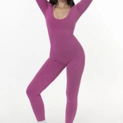 Los Angeles Apparel 83028GD - Garment Dye Long Sleeve Unitard