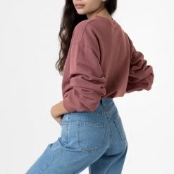 Los Angeles Apparel MWT07GD Unisex - Long Sleeve Garment Dye French Terry Pullover 18 Los Angeles Apparel MWT07GD Unisex - Long Sleeve Garment Dye French Terry Pullover