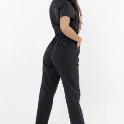 Los Angeles Apparel Women's RJC3201GD - Short Sleeve Utility Jumpsuit 15 Los Angeles Apparel Women's RJC3201GD - Short Sleeve Utility Jumpsuit