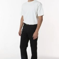 Los Angeles Apparel RTWL01 - Twill Work Pants Black