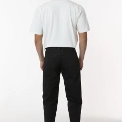 Los Angeles Apparel RTWL01 - Twill Work Pants Black 14 Los Angeles Apparel RTWL01 - Twill Work Pants Black