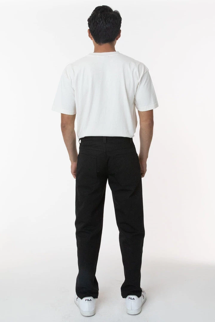Los Angeles Apparel RTWL01 - Twill Work Pants Black 8 Los Angeles Apparel RTWL01 - Twill Work Pants Black