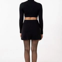 Los Angeles Apparel Women's PON408 - Ponte Diamond Cutout Dress