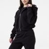 Los Angeles Apparel Women's HF-16 - 14oz. Cropped Heavy Fleece Zip Up Hooded Sweatshirt