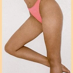 Los Angeles Apparel RNT090 - High Cut Thong Bikini Bottom Women's