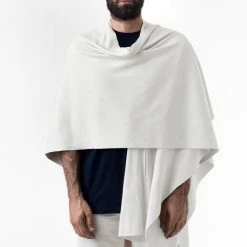 Los Angeles Apparel RHFR399GD - Heavy Cotton Rib Poncho Men's
