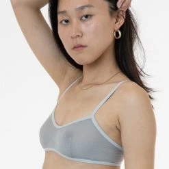 Los Angeles Apparel Women's RMN12 - Micro Nylon Bralette